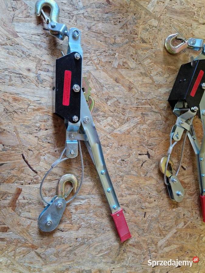 Wyciągarka wciągarka linowa uciąg 4 tony wielkopolskie Głogowa