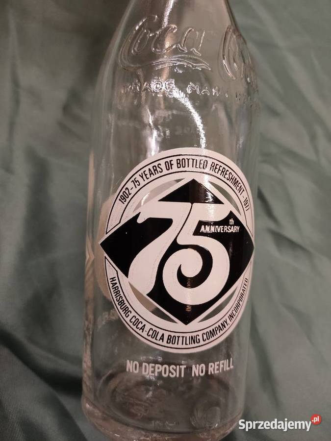 Butelka oryginalna Coca Cola z 1977r Głuchołazy sprzedam