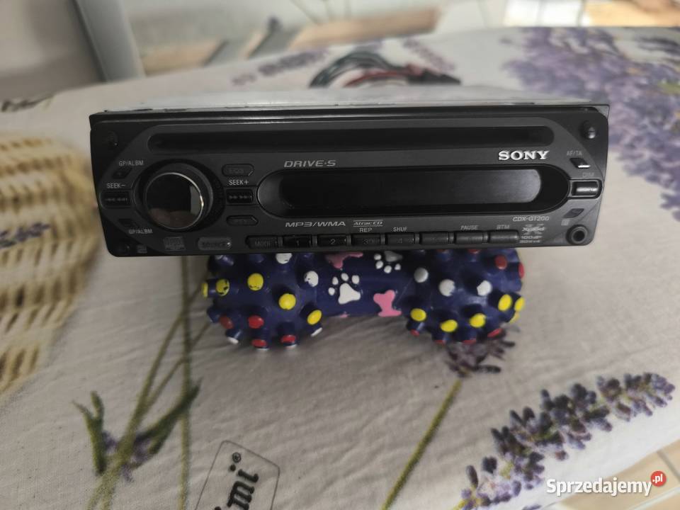 Radioodtwarzacz samochodowy Sony CDXGT200 zdejmowany panel Kłodzko sprzedam
