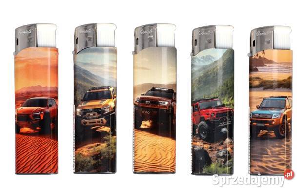 Zestaw 5 sztuk Klasycznych Zwykłych Zapalniczek Ostrowy nad Okszą