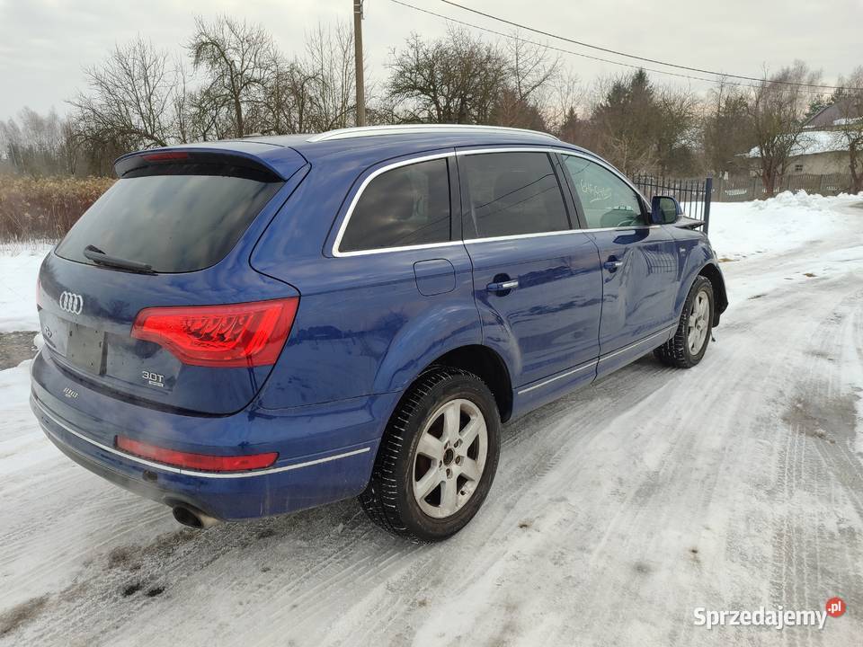 Audi Q7 2015 30TFSi uszkodzony Stalowa Wola