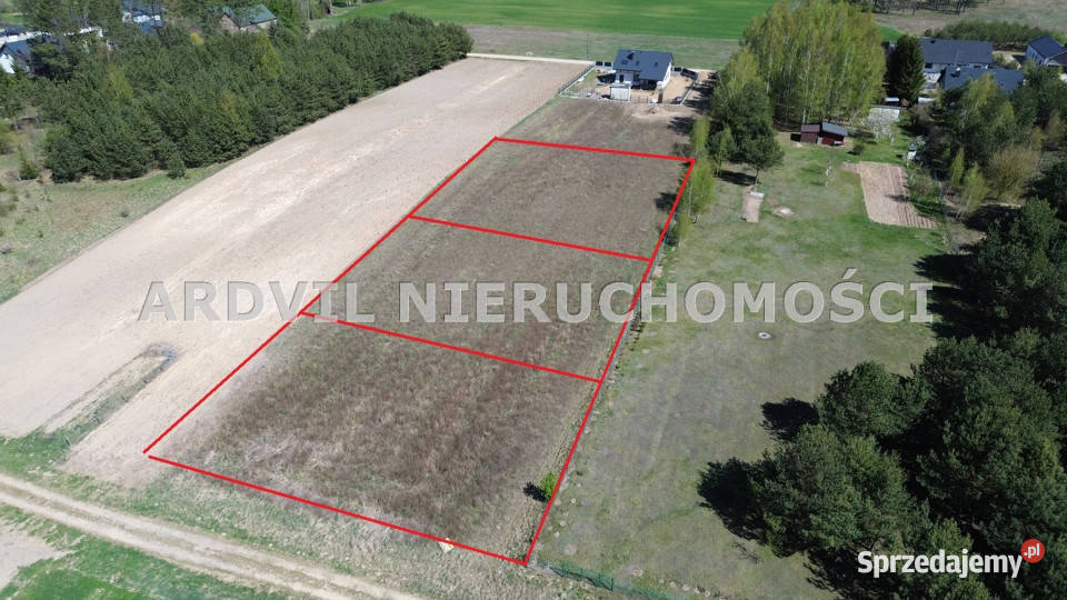 Działka 1066m2 Pomigacze szambo Sprzedaż podlaskie