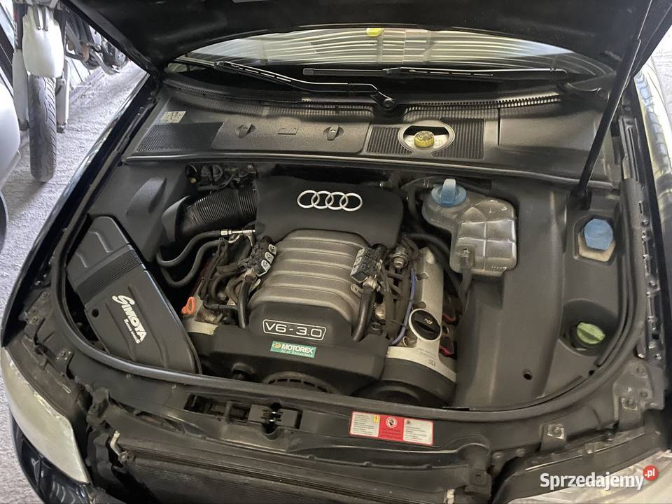 Audi A4 B6 30 V6 LPG Quattro Pełny wydech MILTEK Rejowiec Fabryczny
