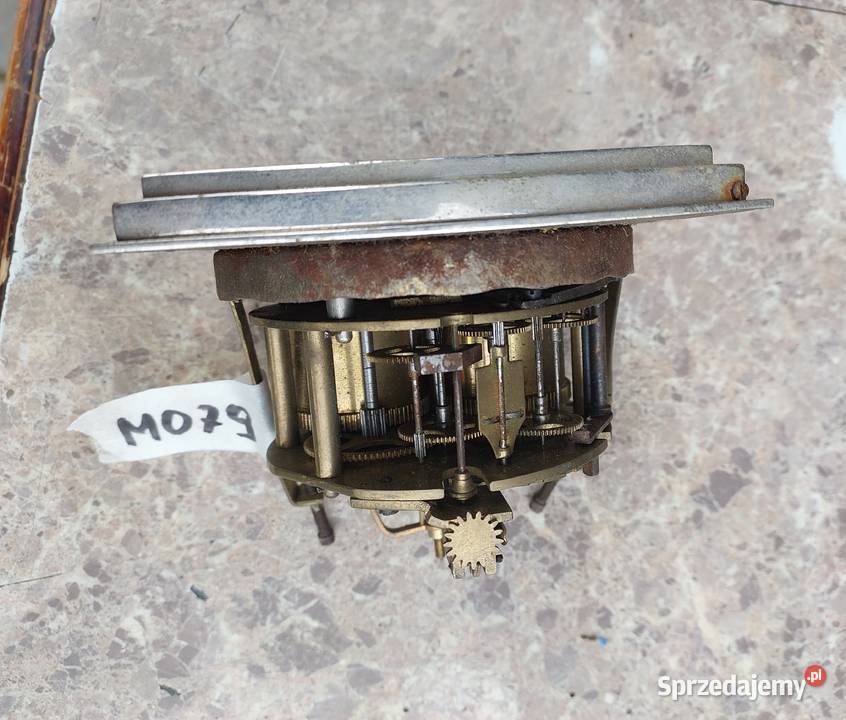 M079 Mechanizm starego zegara francuskiego