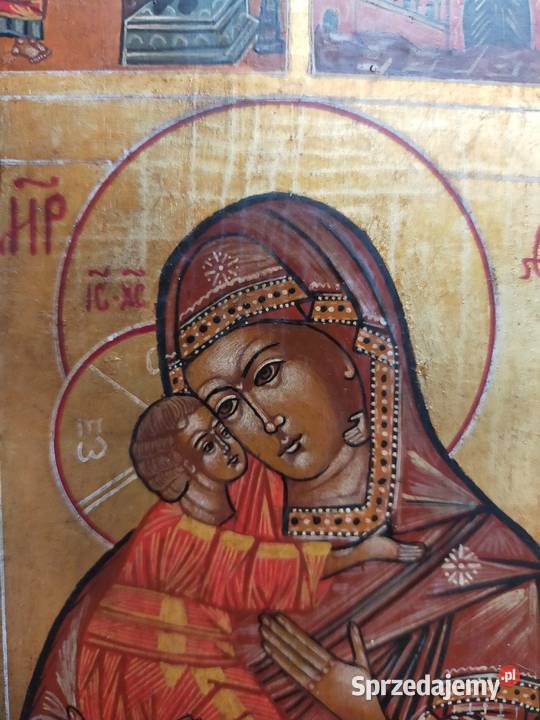 Ikona Matki Bożej z życiem Siedlce sprzedam