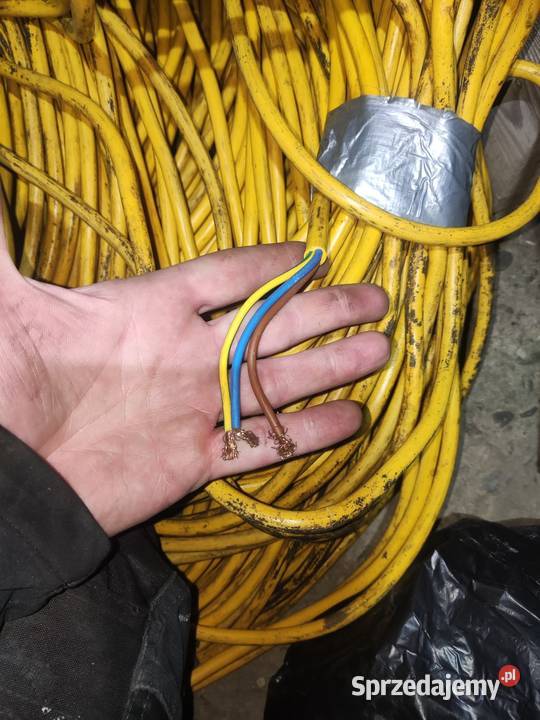 Przewód kabel 3x25 giętki gumowy mocny