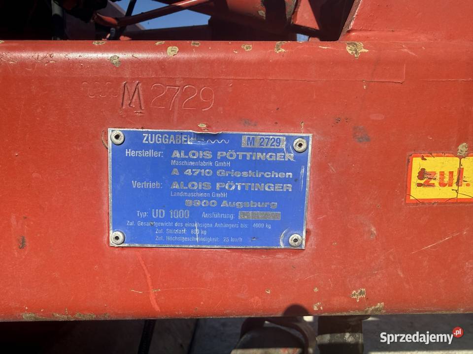 Przyczepa zbierająca Włoszczowa