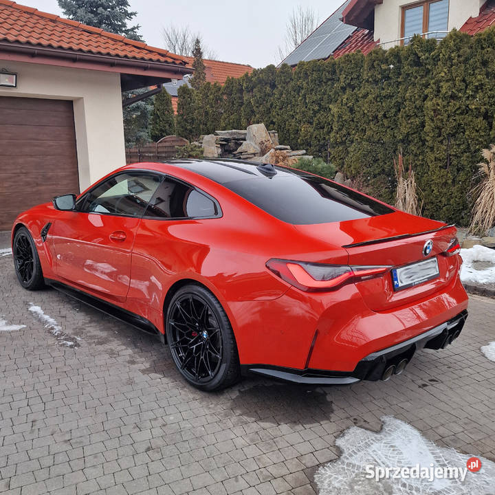 BMW M4 Competition Polski Salon Lasery Carbon Wieliczka sprzedam