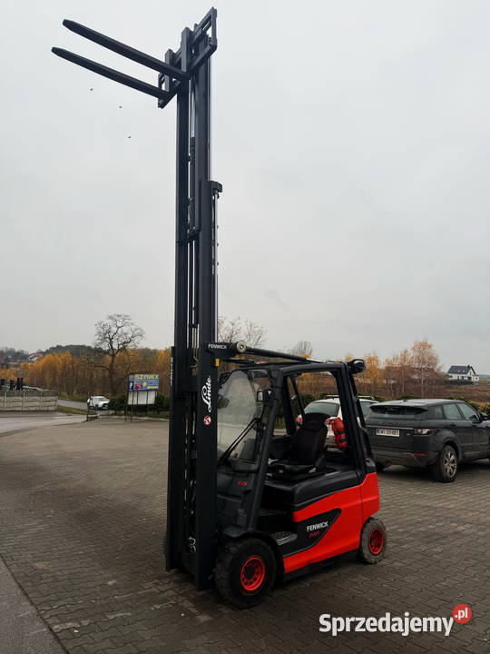 wózek widłowy elektryczny LINDE E25 Triplex 48m łódzkie Działoszyn