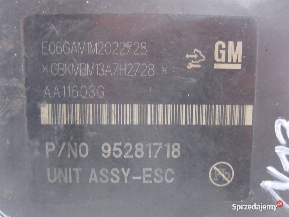 MOKKA A 13r pompa ABS 95281718 Kielce sprzedam