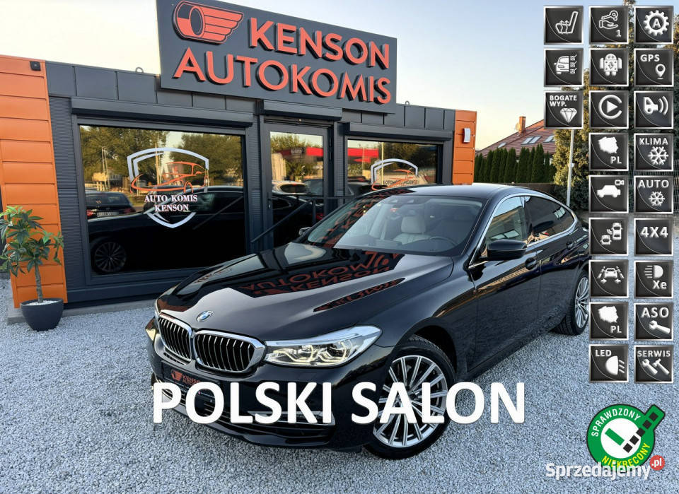 BMW 6GT Polski Salon 1włąścciel Serwis ASO Bydgoszcz