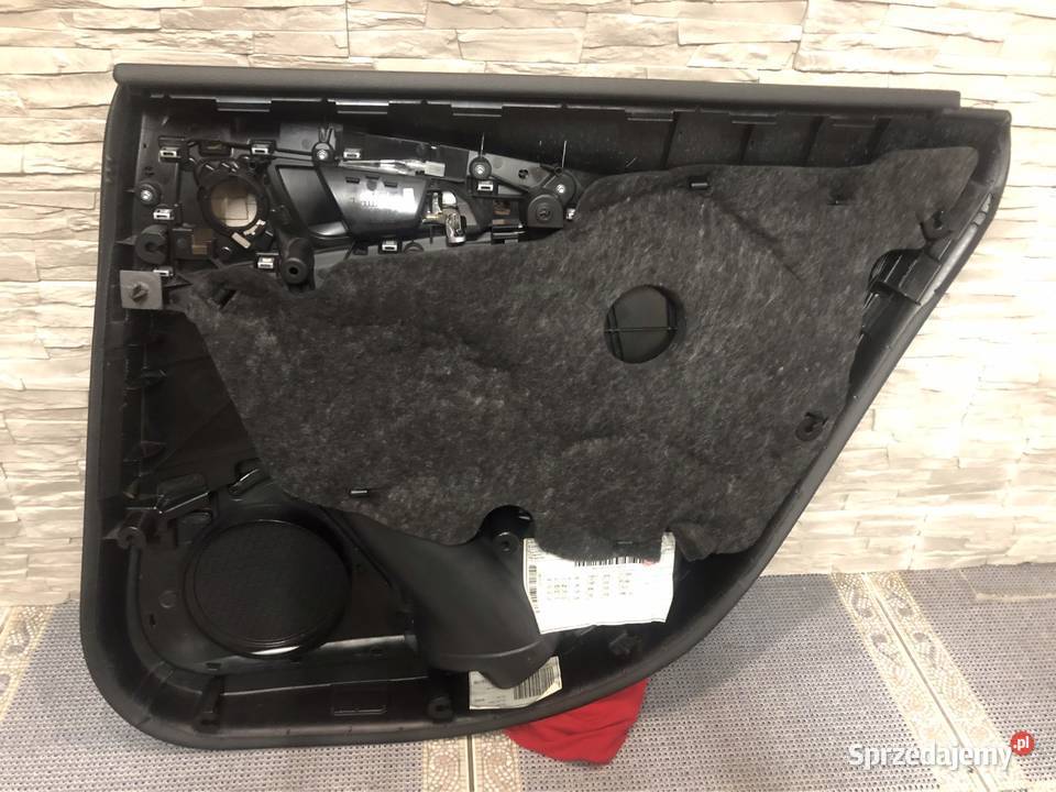 Audi A6 C7 boczek tapicerka drzwi L P tył czarna Rzeszów