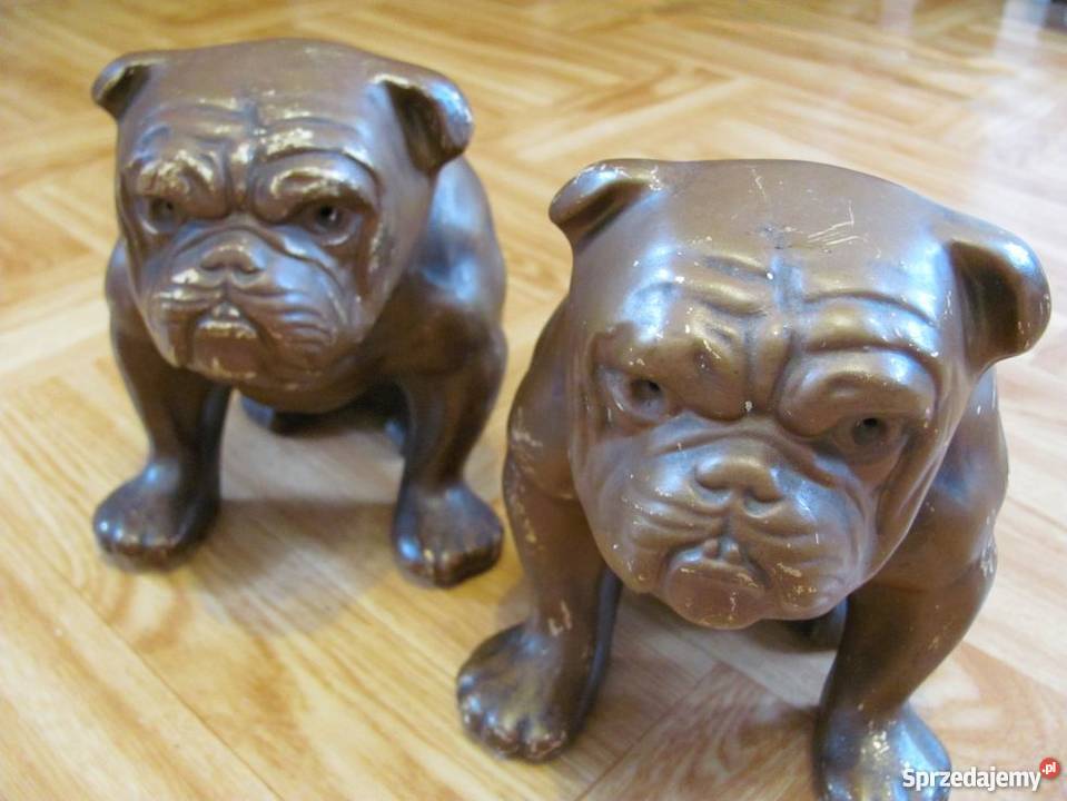 figurki buldoga 2 sztuki Zamość