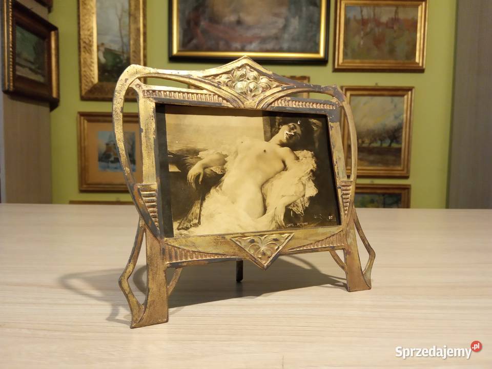 Secesja piękna ramka na fotografie 10 Kraków sprzedam