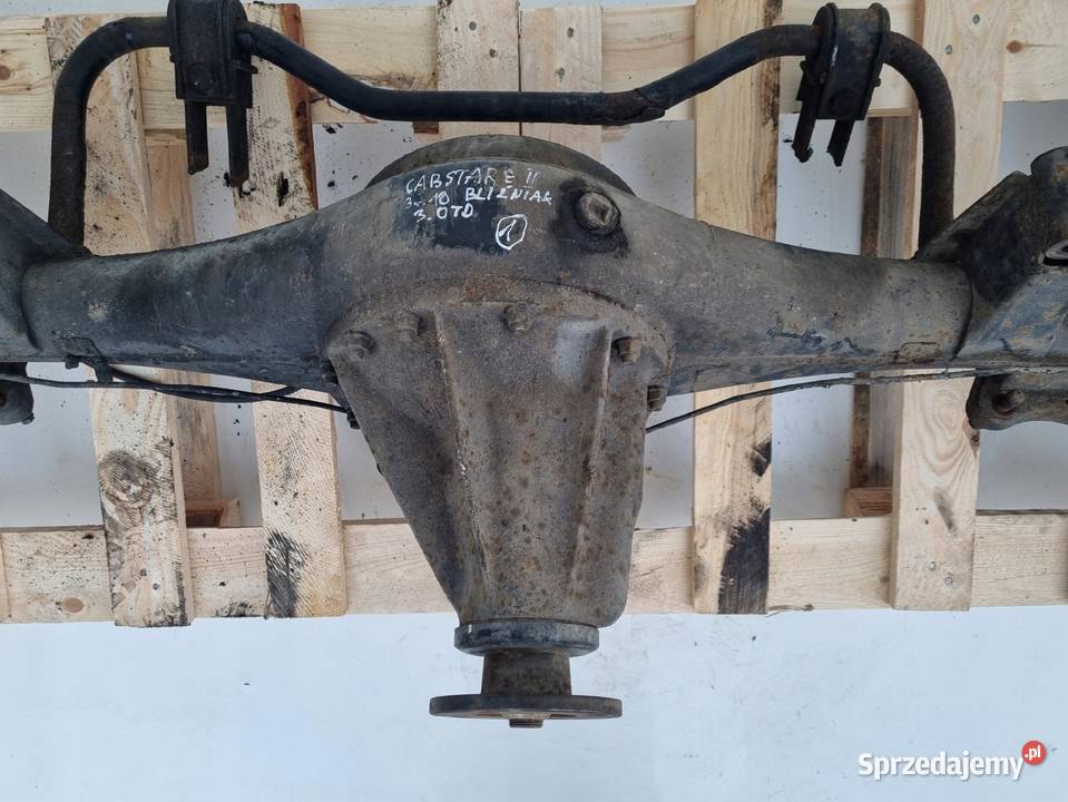 Nissan Cabstar 30 D TD TYLNI MOST TYLNY TYŁ Rudka sprzedam