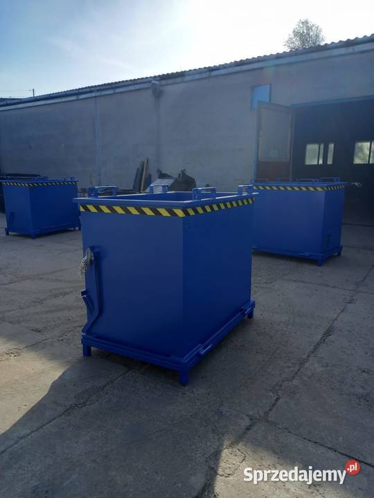 Kontener z otwieranym dnem PMDC 1400 L producent Kielce