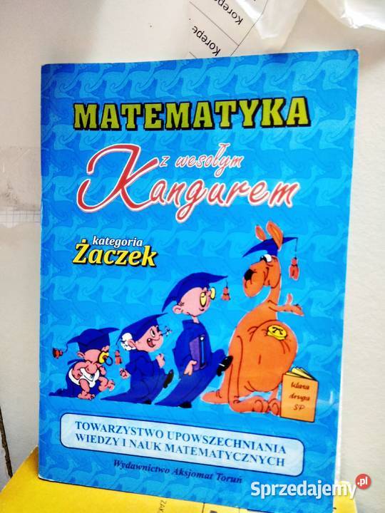 Matematyka z wesołym kangurem podręcznik szkolny Warszawa sprzedam