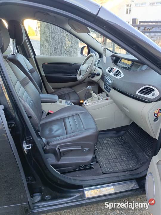 Renault Scenik III skórzana tapicerka Wołów