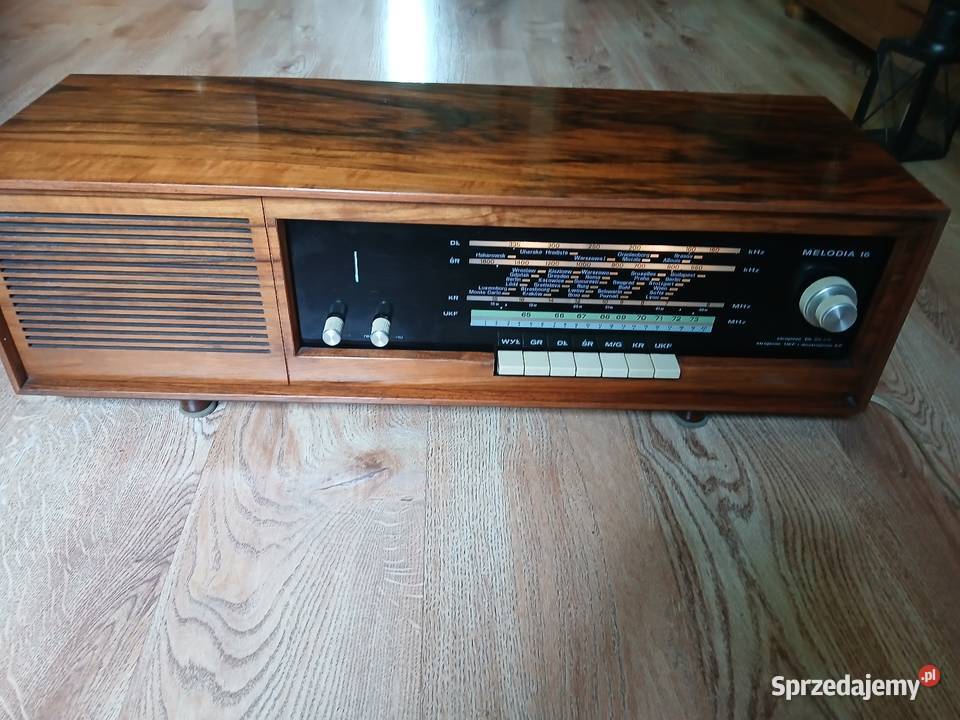 Radio lampowe z lat 60 tych małopolskie Kraków