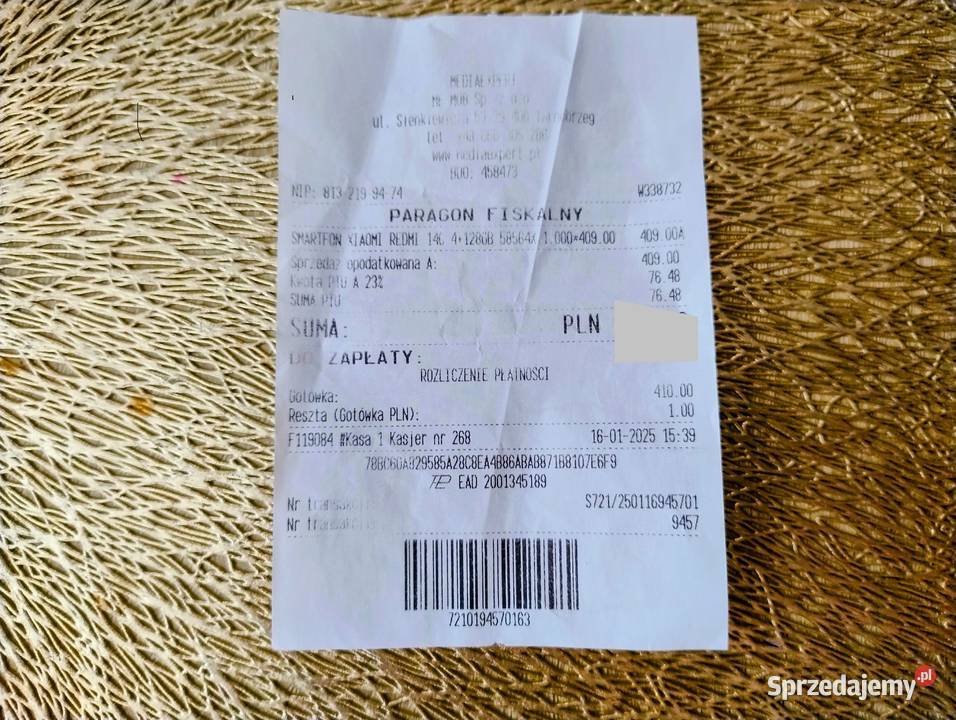 Redmi 14 C 2025 Etui szkło podkarpackie