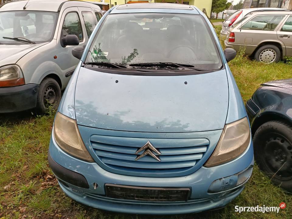 Citroen C3 14 54 kW 2003 r dawca części Części samochodowe Szklarka Myślniewska sprzedam