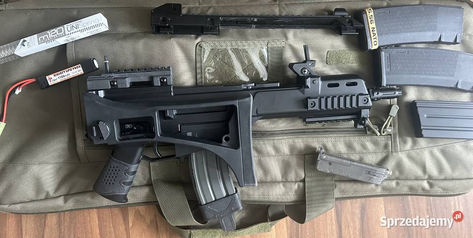 Replika ASG karabin g36C JG AEG magazynki m4 Płock