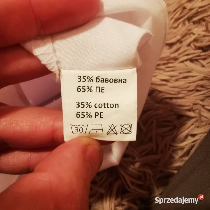 Biała koszula ludowa słowiańska góralska dolnośląskie Kłodzko