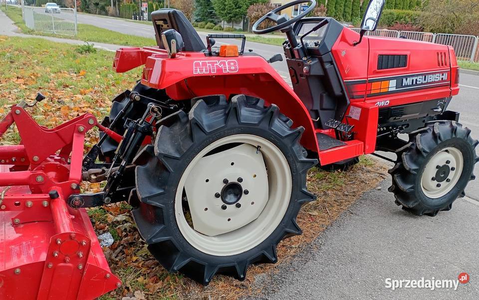 Ciągnik traktor ogrodniczy Mitsubishi lubelskie Zamość sprzedam