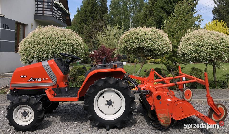 Traktorek 4x4 Kubota Aste A17 Japoński traktor