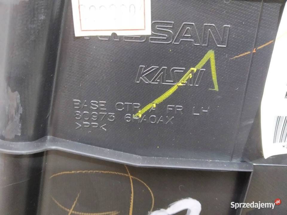 TAPICERKA BOCZEK LEWY PRZÓD KIEROWCY EU Infiniti osobowe