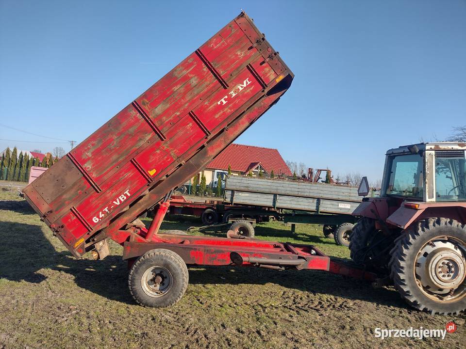 Przyczepa rolnicza parabola wysokość podnoszenia kujawsko-pomorskie