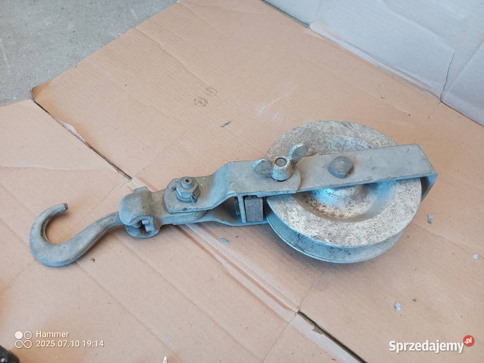 Bloczek kółko do wyciągania Stargard sprzedam
