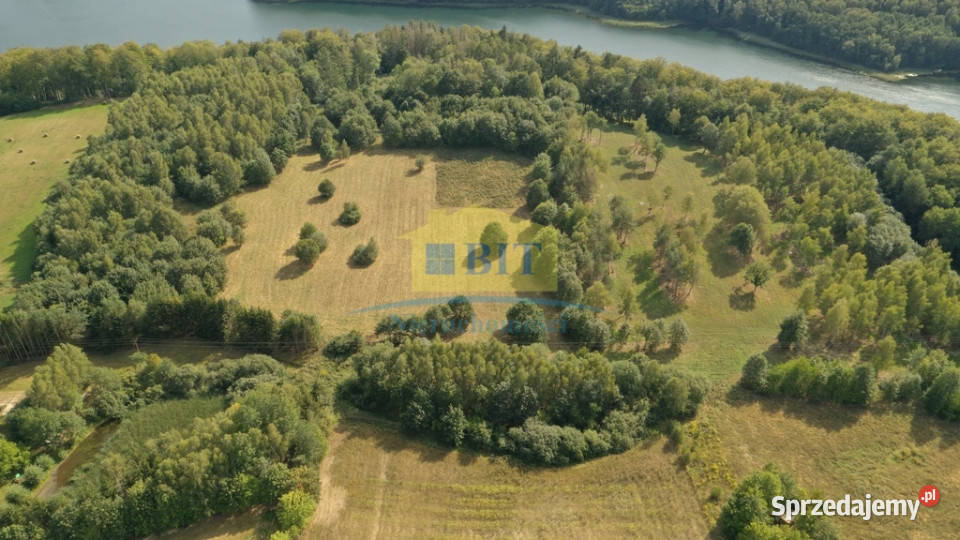 Działka 3087m2 jeziorem Komorze Sprzedaż sprzedam