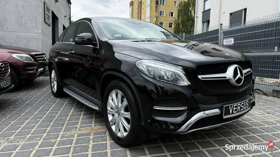 Mercedes GLE 350 Salon FV23 Pneumat Dociągi przyciemniane szyby Gdynia
