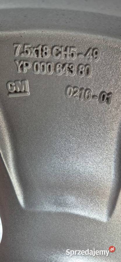 Oryginalne Felgi Opel Grandland X Opel Mokka R18 dolnośląskie