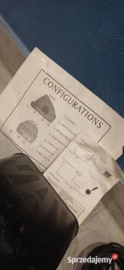 Jedyny taki zestaw szpiegowski Monitor Crt Zabrze