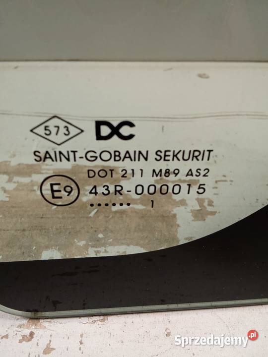 Szyba Trójkątna Lewa Tylna Renault Kangoo II 07 Bralin