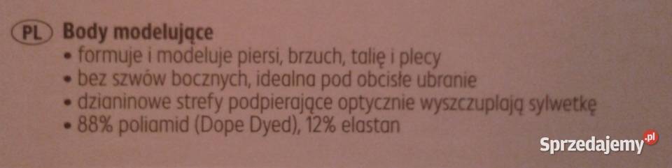 Oyanda BODY MODELUJĄCE piersi brzuch talię Inna marka opolskie