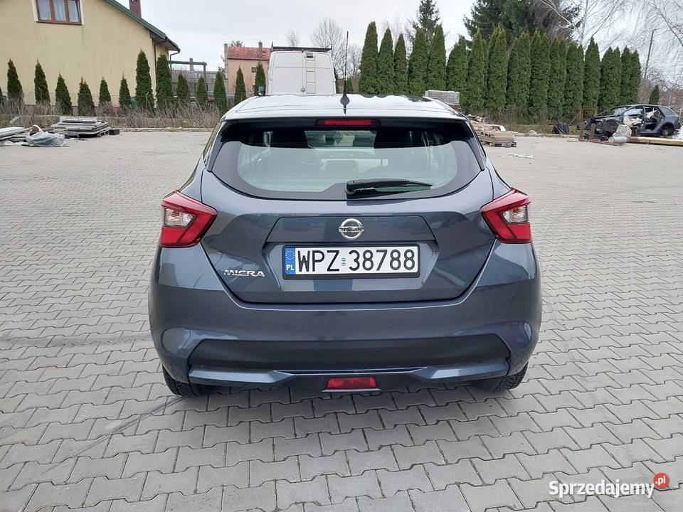 Nissan Micra k14 SALON POLSKA POWŁOKA CERAMICZNA Przasnysz