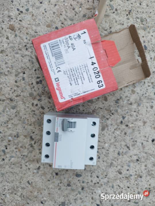 Wyłącznik różnicowy Legrand 40a 003mA Rzeszów