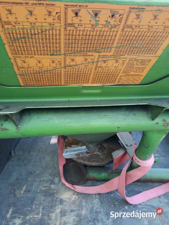 Rozsiewacz do nawozów Amazone F 603 opolskie Baborów