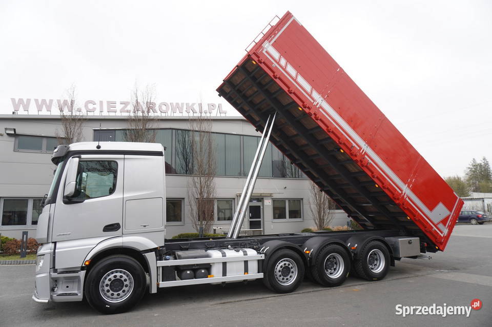 MercedesBenz Actros 3563 8x4 wywrotka do zboża Rok produkcji 2018 Wywrotki małopolskie Kraków
