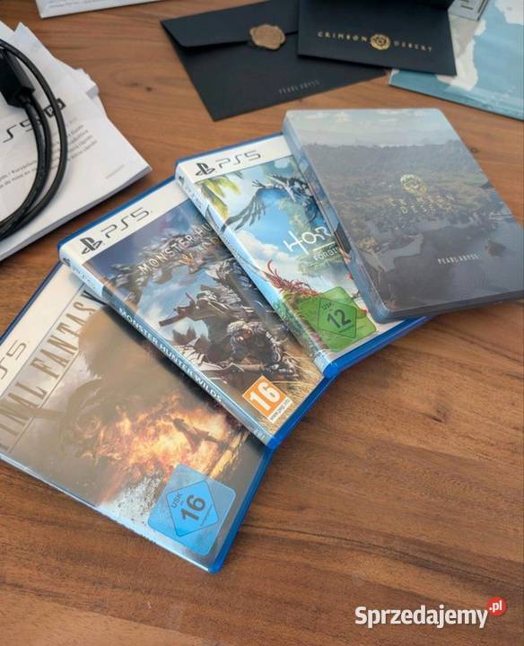 Konsola PlayStation 5 pro z napędem i grami lubelskie Hrubieszów
