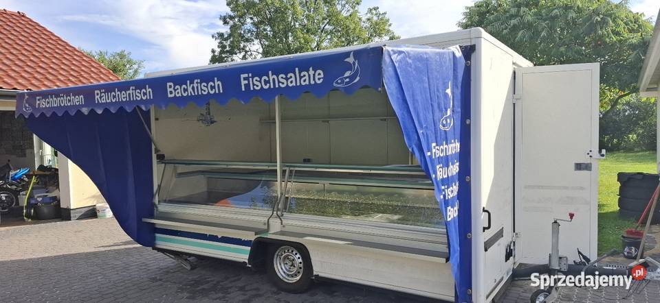 Przyczepa gastronomiczna imbis sklep gastro Nowe Siołkowice sprzedam