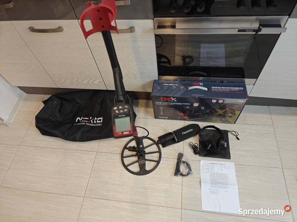 Wykrywacz metali nokta find x pro Komplet Międzyrzecz