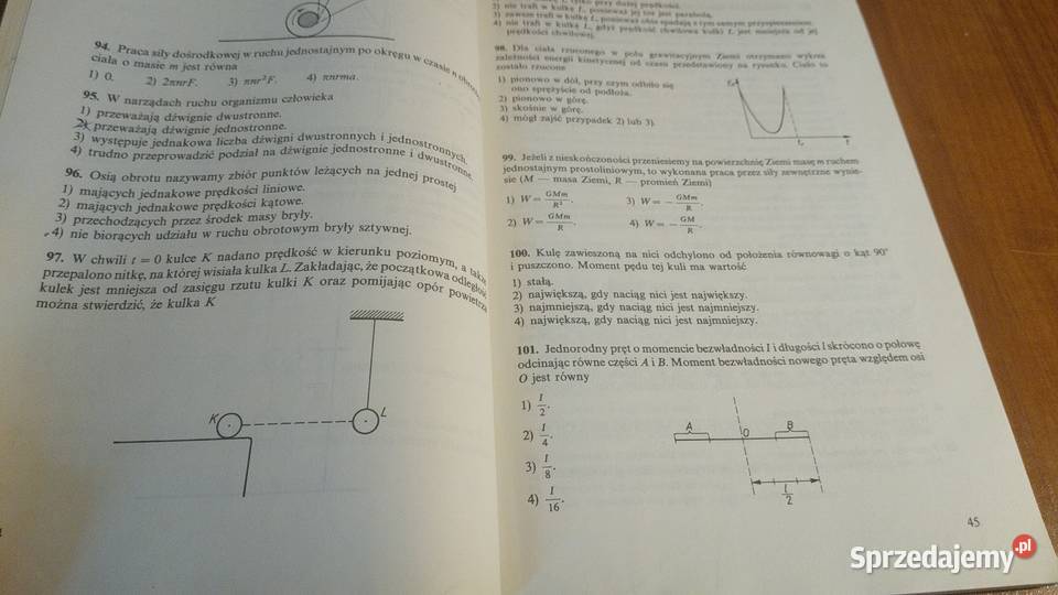 Testy z fizyki kandydatów na akademie medyczne i Gdańsk
