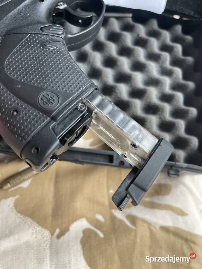 Wiatrówka pistolet Beretta A9000S 45 mm nabój Luboń