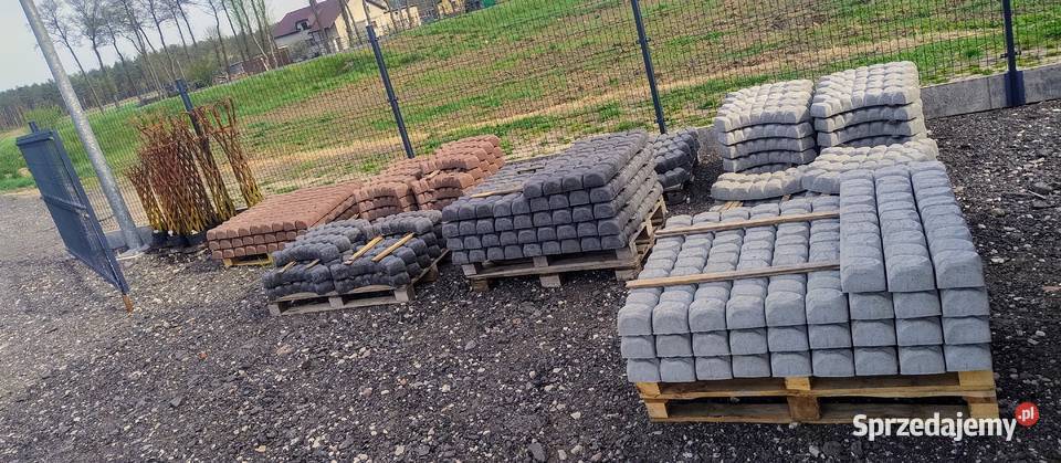 Kratka parkingowa włknina kamienie ozdobne grys Szadów Księży
