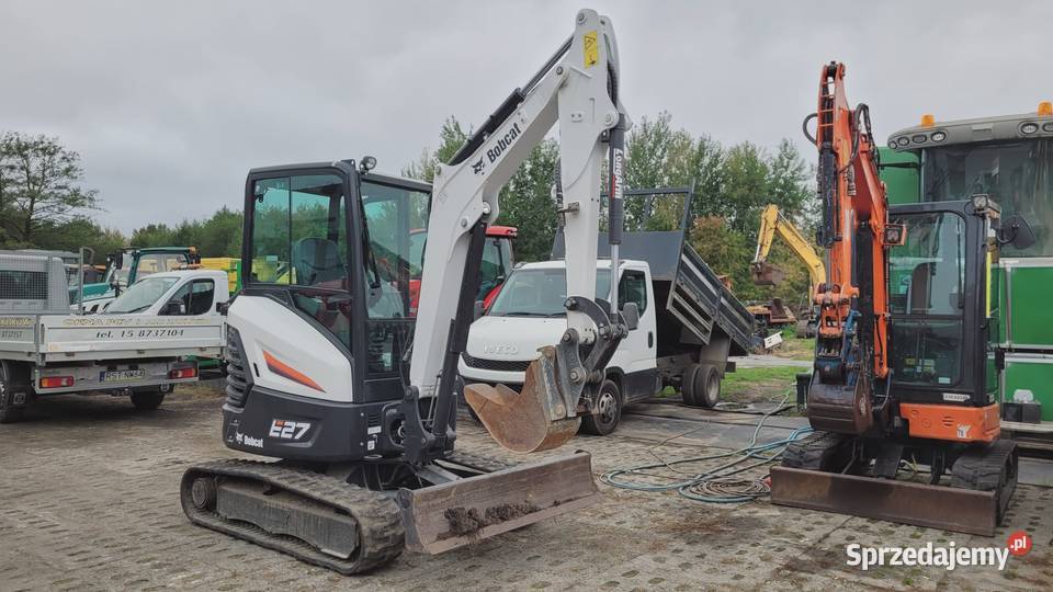 Koparka Bobcat E27 Zadbana 2024 r 25 podkarpackie Zaklików