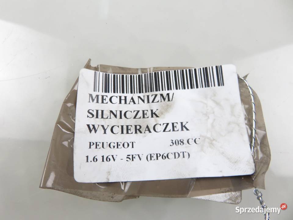 MECHANIZM WYCIERACZEK PEUGEOT 308 CC 9683542880 osobowe Mechanizmy wycieraczek sprzedam